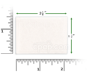 White Fine Filter for Curasa Machines (Rulers not Included)