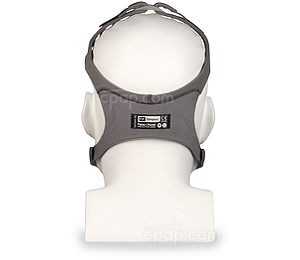 headgear with simplus back on mannequin cpapdotcom